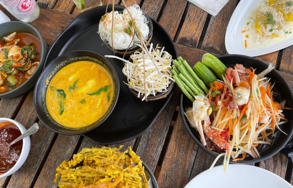 Crab Soup : Kan Eang Pier: ristorante di Pesce a Phuket 